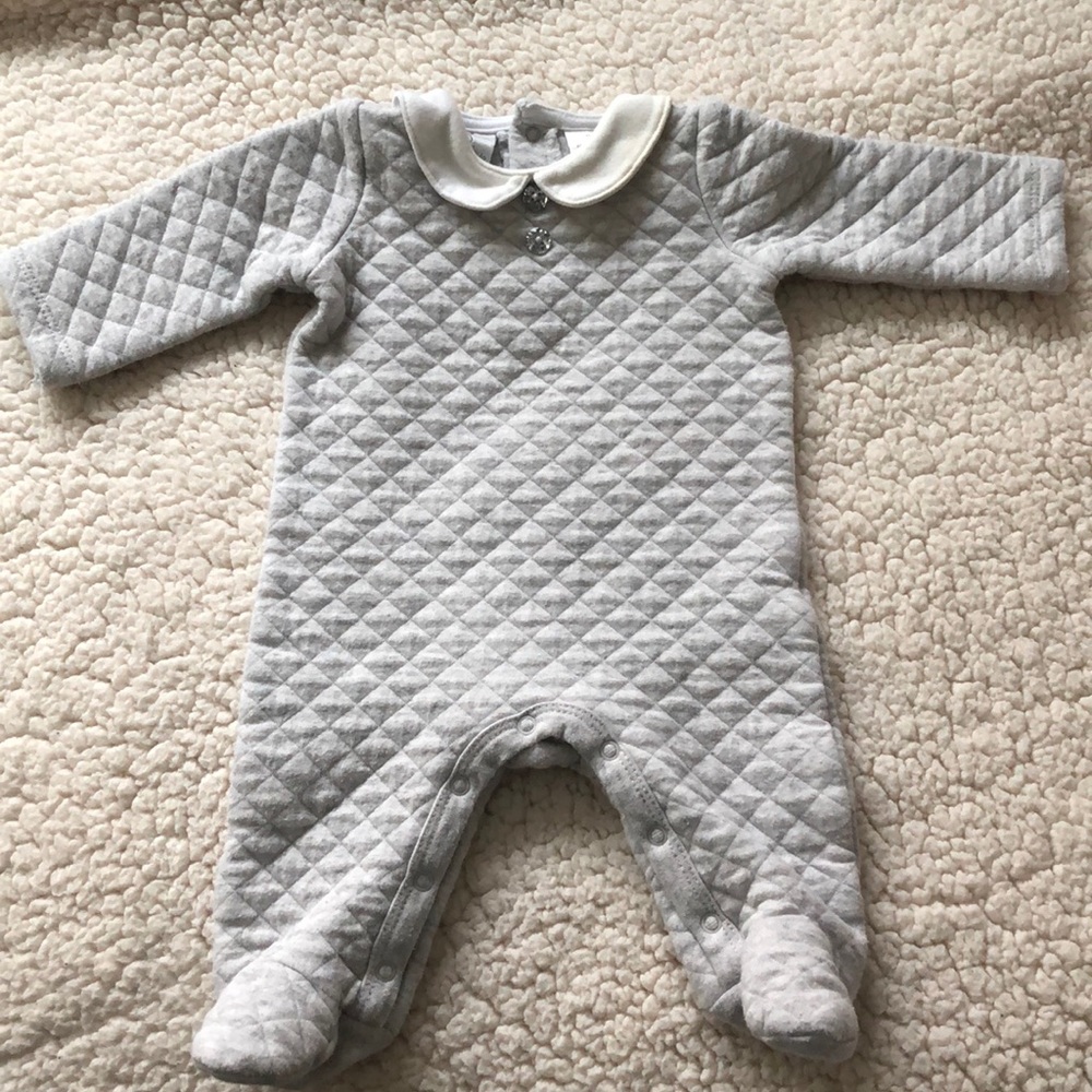 Baby Girl Quilted Koala Baby Footie 3M